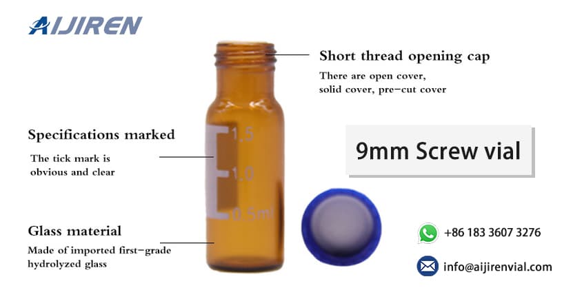 autosampler vials without borders